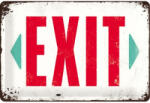 Nostalgic Art Germany Placă metalică 20 x 30 - Exit - Iesire (1410)
