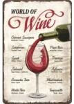 Nostalgic Art Germany Placă metalică 20 x 30 - World Of Wine - Lumea Vinului (317)