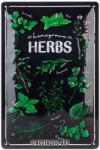Nostalgic Art Germany Placă Decor metalică 20 x 30 - Homegrown Herbs - Verdeturi Crescute Acasa (2252)