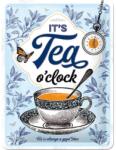 Nostalgic Art Germany Placă metalică 15 x 20 - It'S Tea O'Clock - Timpul pentru Un Ceai (2076)