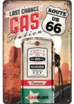 Nostalgic Art Germany Placă metalică 20 x 30 - Route 66 - Gas Station - Soseaua 66 - Benzinarie (1409)