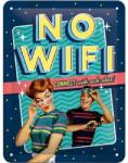 Nostalgic Art Germany Placă metalică 15 x 20 - No Wifi - Fara Wifi (2077)