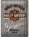 Nostalgic Art Germany Placă metalică 30 x 40 - Harley-Davidson Metal Wall - Gard Metalic (468)