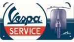 Nostalgic Art Germany Placă metalică cu Șnur 10 x 20 - Vespa Service (1588)
