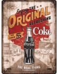 Nostalgic Art Germany Placă 30 x 40 - Coca-Cola - Original Coke Highway 66 - Soseaua 66 - Cola Autentică (2108)