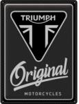Nostalgic Art Germany Placă 30 x 40 - Triumph - Original Motorcycles - Motociclete Autentice (2386)