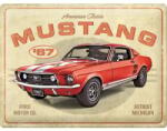 Nostalgic Art Germany Placă 30 x 40 - Ford Mustang - Gt 1967 Red - Rosu (2007)