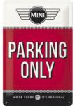 Nostalgic Art Germany Placă metalică 20 x 30 - Mini - Parking Only - Parcare Doar pentru Mini (308)