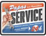 Nostalgic Art Germany Placă metalică 15 x 20 - Papa's Service - Service-ul lui tata (2370)