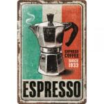 Nostalgic Art Germany Placă Decor metalică 20 x 30 - Espresso (2695)