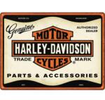 Nostalgic Art Germany Placă Decor 30 x 40 - Harley-Davidson Piese și Accesorii (2485)