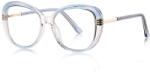 Vintage Rame de Ochelari Vintage Dama Iriss blue transparent/gold protectie PC (PF2265 C4)