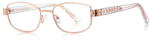 Vintage Rame de Ochelari Vintage Dama Eveline gold/transparent protectie PC (PF3164 C2)