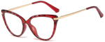 Vintage Rame de Ochelari Vintage Dama Sandy red transparent/gold protectie PC (2164 FDY92302 C5)