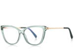 Vintage Rame de Ochelari Vintage Dama Lolla green transparent/gold protectie PC (PF2235 C5)