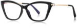 Vintage Rame de Ochelari Vintage Dama Alessia black/gold protectie PC (PF2241 C1)