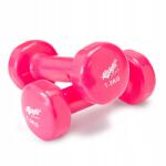 Allright Súlyzók, súlyzók edző szett 2x1, 5 kg vinil öntöttvas súlyzók (FE04028)