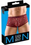 Svenjoyment Red Lace férfi boxeralsó, piros, M-es méret
