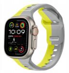  Cubenest Prémium sportpánt Apple Watch-hoz, sárga-szürke (B01R001DLLGYW)