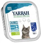 Yarrah Felnőtt macskáknak csirke haldarabokkal és spirulinával bio 100 g yarrah