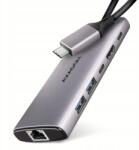 AXAGON HMC-6G2L Multiportovy hub Usb 6in1, 10Gbps, 2xUSB-A, 1xUSB-C, Hdmi 4K, , (HMC-6G2L)