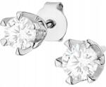 ZŁOCISTO Fehér Arany Fülbevaló Gazdag Laboratóriumi Gyémántokkal Arany 585 Ajándék (DLA DZIEWCZYNY NARZECZONEJ)