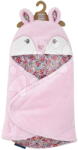 Doudou et Compagnie Sistem de înfășat de pluș pentru bebeluși Baby Nest Deer Boh'aime Doudou et Compagnie roz 70 cm de la 0 luni (DC4031)