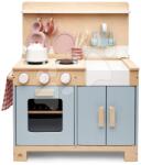 Tender Leaf Bucătărie din lemn cu pâine Home Kitchen Tender Leaf Toys cu canceu de ceai, cești și vase (TL8205) Bucatarie copii