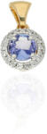 Royal Jewelry MP321-TZ - 223354 - Briliáns kővel és tanzanit kővel díszített női arany ékszer (MP321-TZ_-_223354)