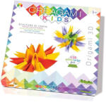 CreativaMente Creagami Kids-3D origami készlet, Szélforgók (CRE842) - kreativjatek