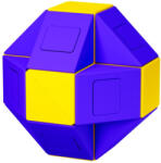 GANCUBE Monster Go Twist kígyó (lila és sárga) logikai játék (GAN01990500014) - kreativjatek