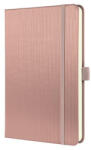 Sigel Jegyzetfüzet, exkluzív, A5, vonalas, 97 lap, keményfedeles, SIGEL "Conceptum", pink metál (SI401)