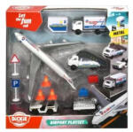 Dickie Toys Dickie: Repülőtér játékszett - 13 db-os (227985)