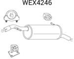 QWP Toba esapament finala QWP WEX4246 (WEX4246)