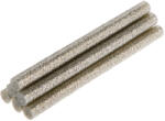 Topex Bețe de lipici, argintiu, brocart, 6 buc, 8 mm x 100 mm 42E182 (42E182)