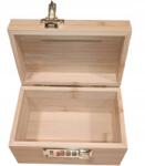  Pénztartó persely bambusz cipzárral 14, 5cm Dikom natúr