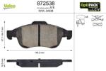 VALEO set placute frana, frana disc VALEO OPTIPACK for LCV 872538 (872538)