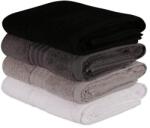 AG Kéztörlő Szett (4 db) Rainbow - Fekete (317HBY1259)