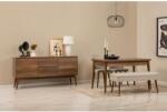 ASIR GROUP Étkezőgarnitúra(Kihúzható asztal, szék, konzol asztal) (5 db) Vina 02 1005 - Dió, Krém (869VEL8787)