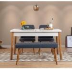 ASIR GROUP Étkezőgarnitúra(Kihúzható asztal, szék) (4 db) Santiago Atlantice-Sötétkék V2 (869VEL5228)