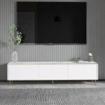 AG TV szekrény Imaj - Marble, White (382NRC1143)