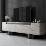 AG TV szekrény Bohem - Travertine, Black (618BLY1268)