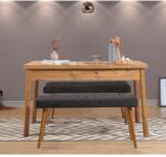 ASIR GROUP Étkezőgarnitúra (3 db) Costa 1053 - Atlanti fenyő, Antracit (869VEL8843)