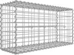 SONGMICS Gabion kosár, horganyzott fém gabion kőkosár, 100×50×30 cm, 5×10 cm-es hálóval (GGB153)
