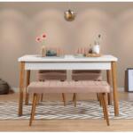 ASIR GROUP Étkezőgarnitúra (4 db) Costa Atlantic Fehér-Stone (869VEL5253)