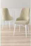 ASIR GROUP Étkezőszék szett (2 db) Neta - Krém, Fehér (240CHR1694)