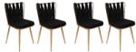 ASIR GROUP Étkezőszék szett (4 db) Kuşaklı-211 V4 (974NMB1604)