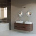 ASIR GROUP Dekoratív tükör Szett (2 db)Wabi Sabi Cloud - Betonszürke (398WBL1112)