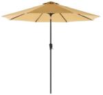 SONGMICS Kerti napernyő, UPF 50+, napernyő, 30°-ban dönthető, 3 m, taupe (GPU30BRV1)