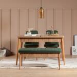 ASIR GROUP Étkezőgarnitúra(Kihúzható asztal, szék) (4 db) Vina 1070 - Zöld, Atlantic (869VEL5122)